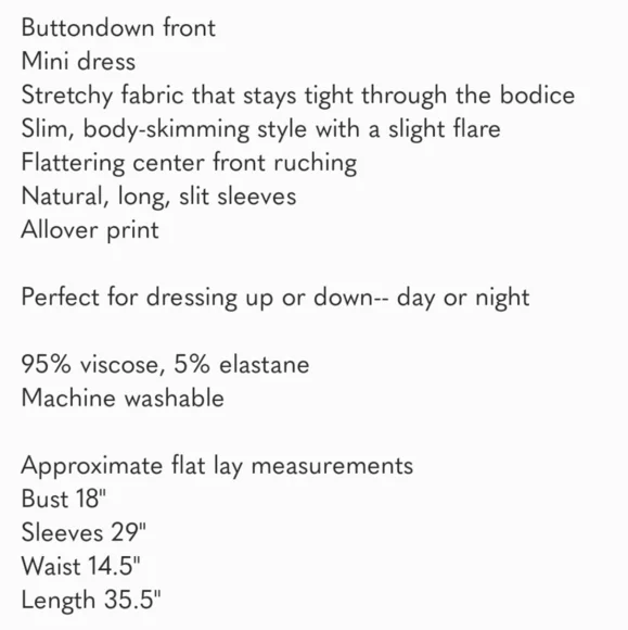 Free people ❤️Shayla mini dress Nwot - Picture 3 of 5